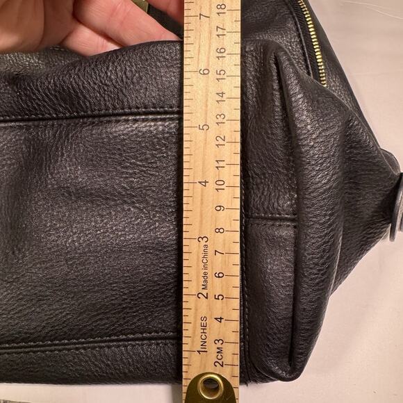 Steve Madden Large Black Satchel Purse Women's #H48-42 - Picture 12 of 12